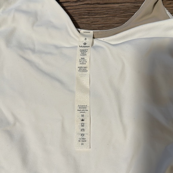 Lululemon Align Tank Top white & size 8 - Picture 3 of 3